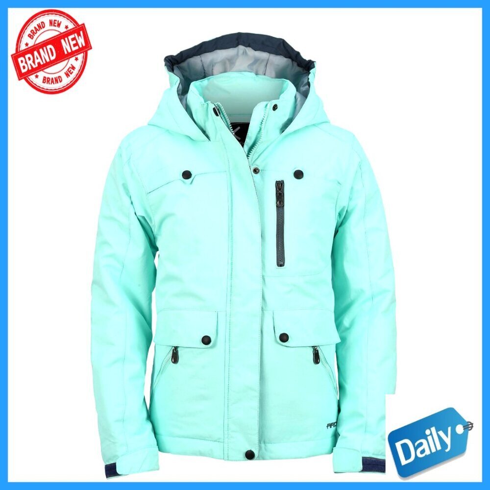 Insulated Winter Jacket Relaxed Fit Wind Water Resistant ThermaTech Skiing